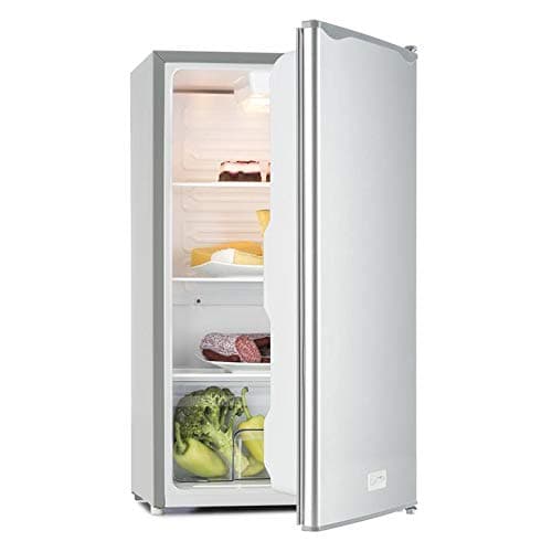 🍺🌟 Klarstein Beerkeeper - Standkühlschrank - Silber Neo Silber 🌟🍺