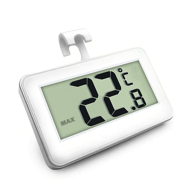 Suplong Kühlschrankthermometer 🌡️ Digitales Thermometer mit großem LCD-Display