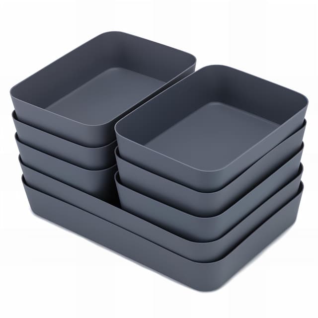 Bugucat Schubladen Organizer 8 Stücke - Schreibtisch und Schminktisch Zubehör 🎨