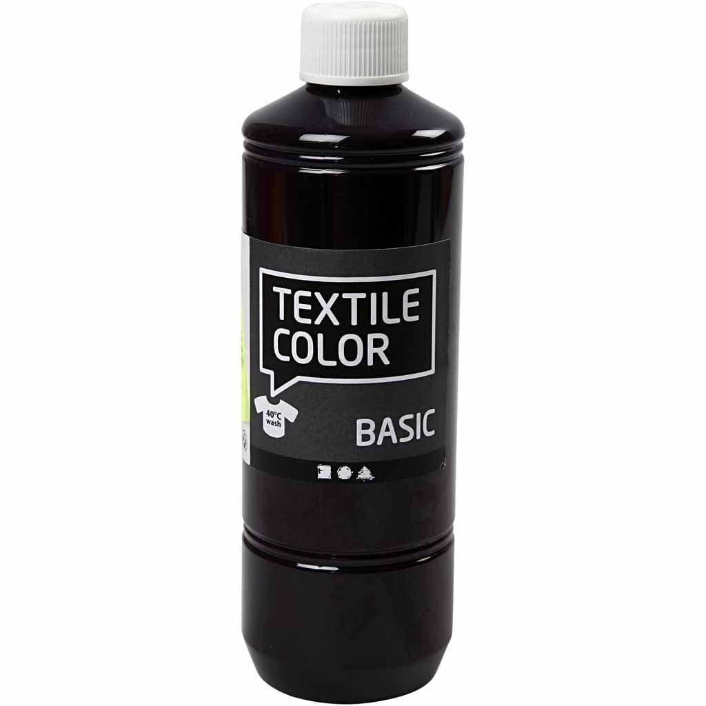 Kreativ Halbdeckende Stofffarbe 🎨🖌️ Rot-Violett 500ml (1er Pack) Angebot