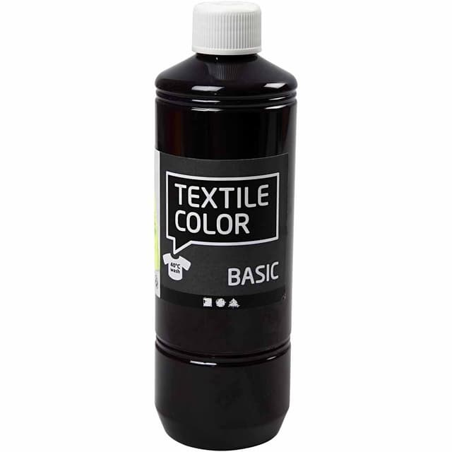 Kreativ Halbdeckende Stofffarbe 🎨🖌️ Rot-Violett 500ml (1er Pack) Angebot