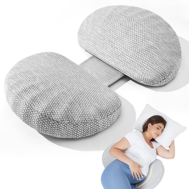 🤰🏼 Tinkerz Schwangerschaftskissen zum Schlafen Memory Foam Kissen 🌙