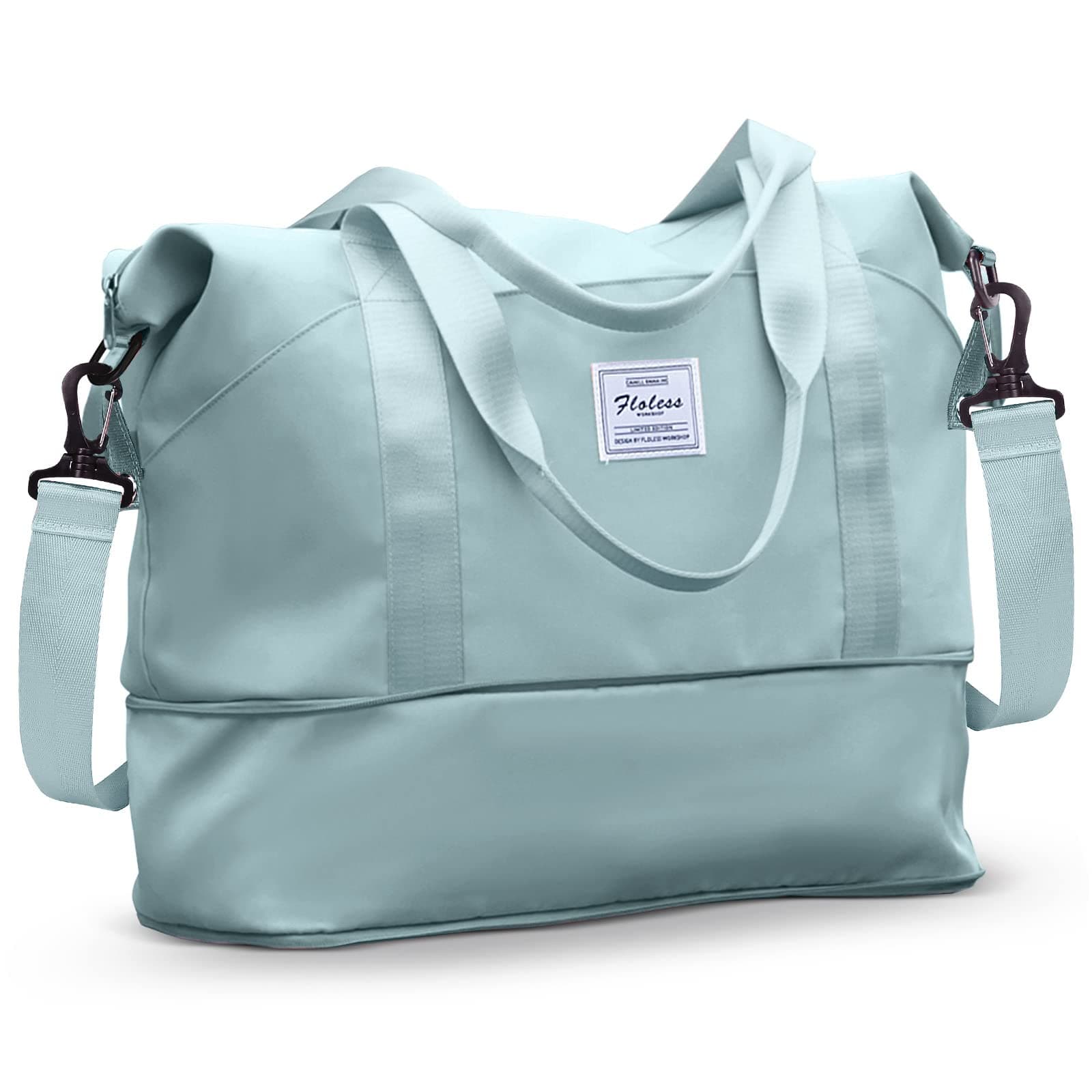 Damen Reisetasche 40x20x25cm - Wasserdicht und Erweiterbar 🎒🌊