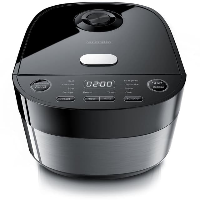 Angebot: Arendo - Reiskocher Multikocher digital und Dampfgarer 4L 🍚🥢🍰