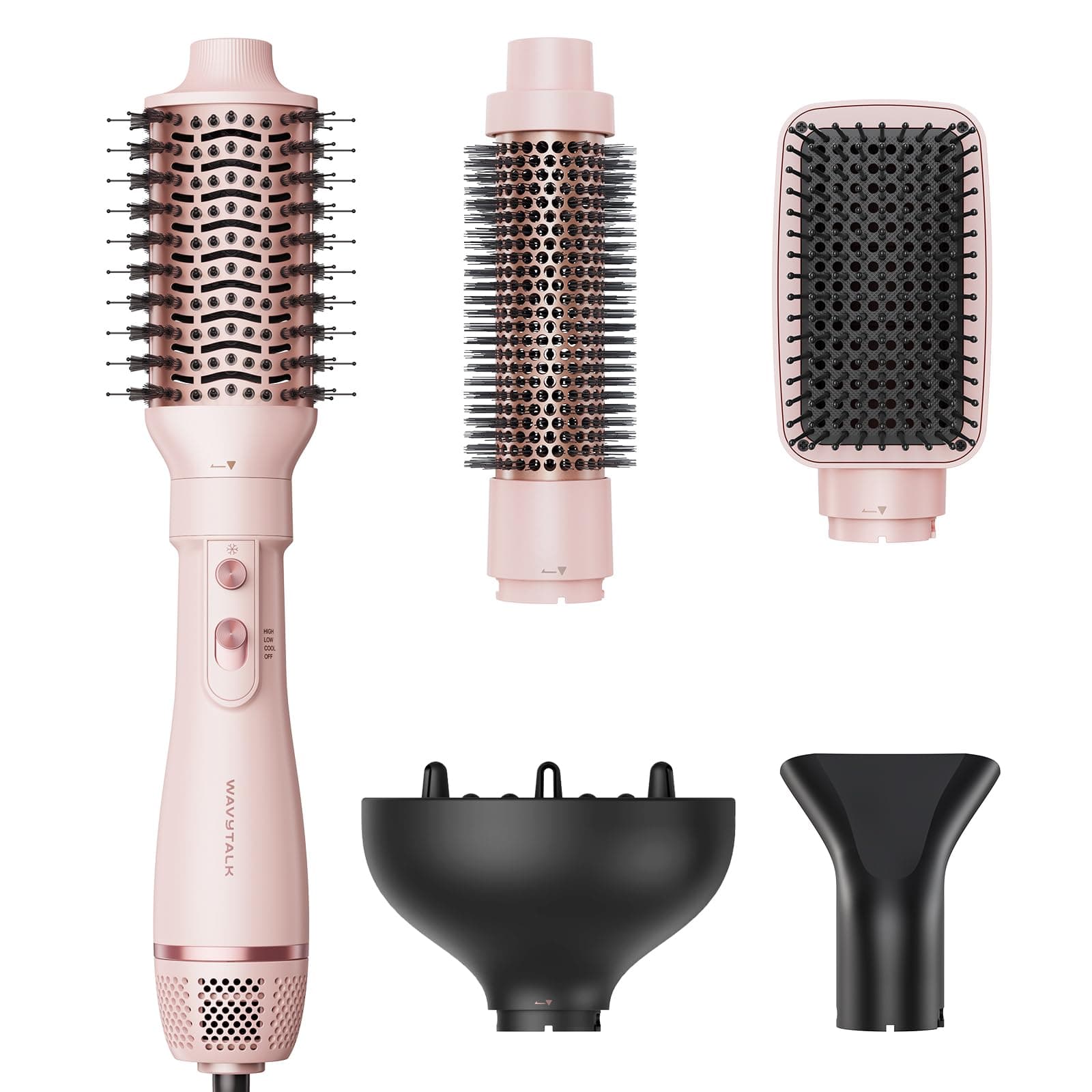 🌟 Wavytalk Warmluftbürste: 5-in-1 Hairstyler für schnelles Volumen und schonendes Styling in einem Schritt! 💇‍♀️