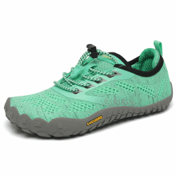 🌟 SAGUARO Kinder Barfußschuhe Grün - Atmungsaktiv & rutschfest 🌿