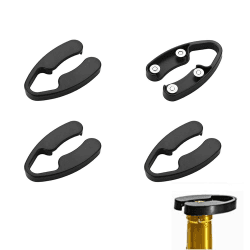 🍷🔪 Kuyi 4 Stück Kapselschneider für Weinflaschen Foil Wein Cutter 🍾🔪