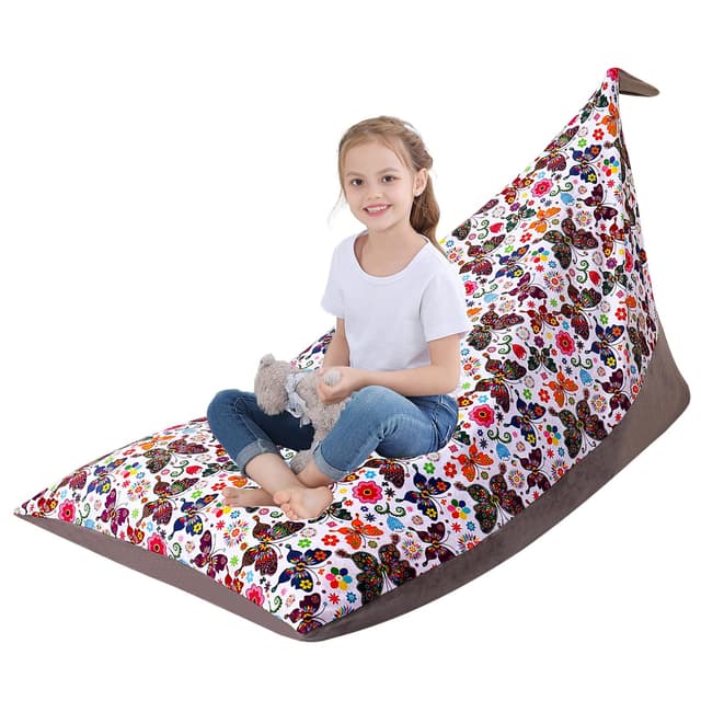 KOLACEN Kinder Sitzsack 🦋 Kuscheltier Aufbewahrung 🌸 Sitzsack Kinderzimmer - Angebot