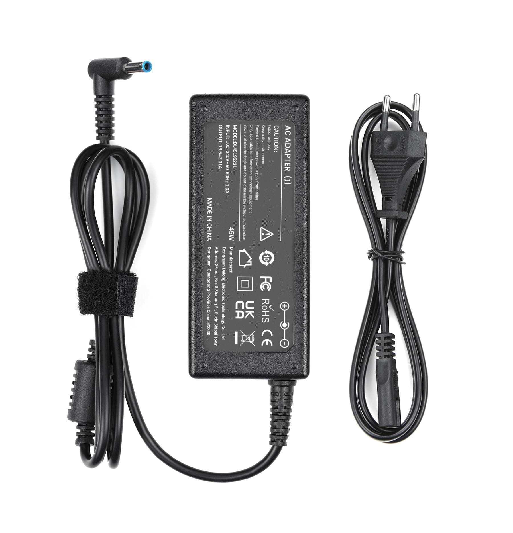 45W HP Laptop Ladekabel Netzteil für HP Pavilion X360 11 13 15 Elitebook 820 840 850 Probook 430 440 450 G3 G4 G5 G6 G7 Spectre Envy Stream 741727-001 19.5V 2.31A Ladegerät Power Adapter 4.5 x 3.0 mm 🎮🔌