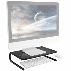 RICOO Monitorständer Monitor Ständer für Computermonitore Schreibtischaufsatz - FS082-B