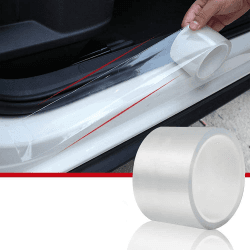 🚗🏍️🚲 Skymico Lackschutzfolie 7cmx10m für Auto, Motorrad, Bike - Schutzfolie Transparent, Selbstklebend, Autofolie 7cm × 10m