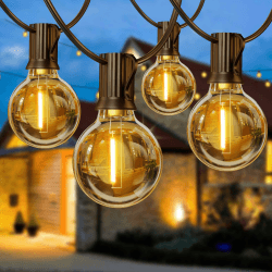 LED Lichterkette Außen Strom 8m - Outdoor Lichterketten 27FT 🌟