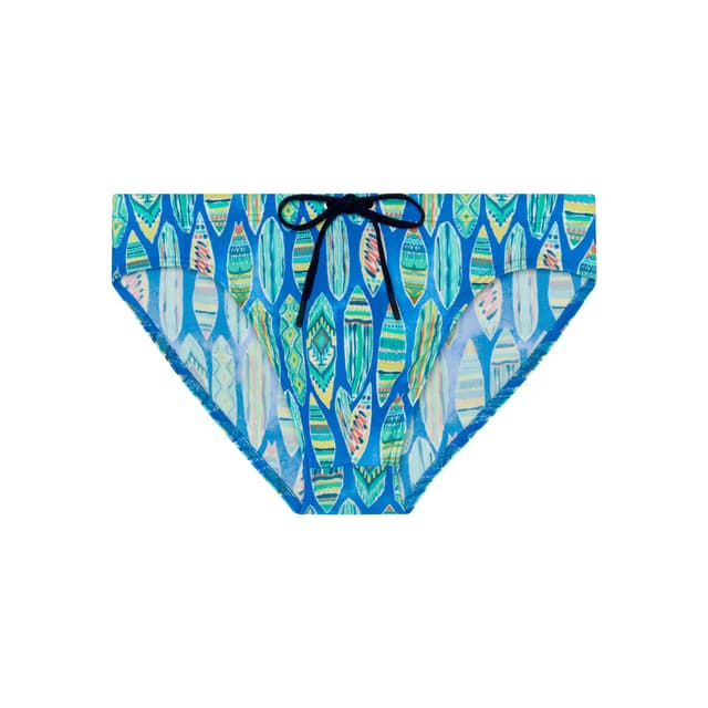 🏊‍♂️ HOM Herren Slip De Bain Marbella Schwimm-Slips M Blue Print - 37% Rabatt!