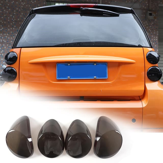 🚗🔦 DIYUCAR Auto-Rücklicht-Lampenabdeckung für Benz Smart 451 Fortwo