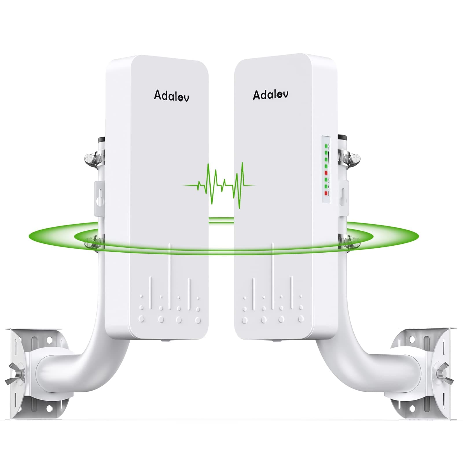 Adalov CPE660 WLAN Bridge 5.8GHz 3KM – Outdoor WiFi Bridge Set 🏡