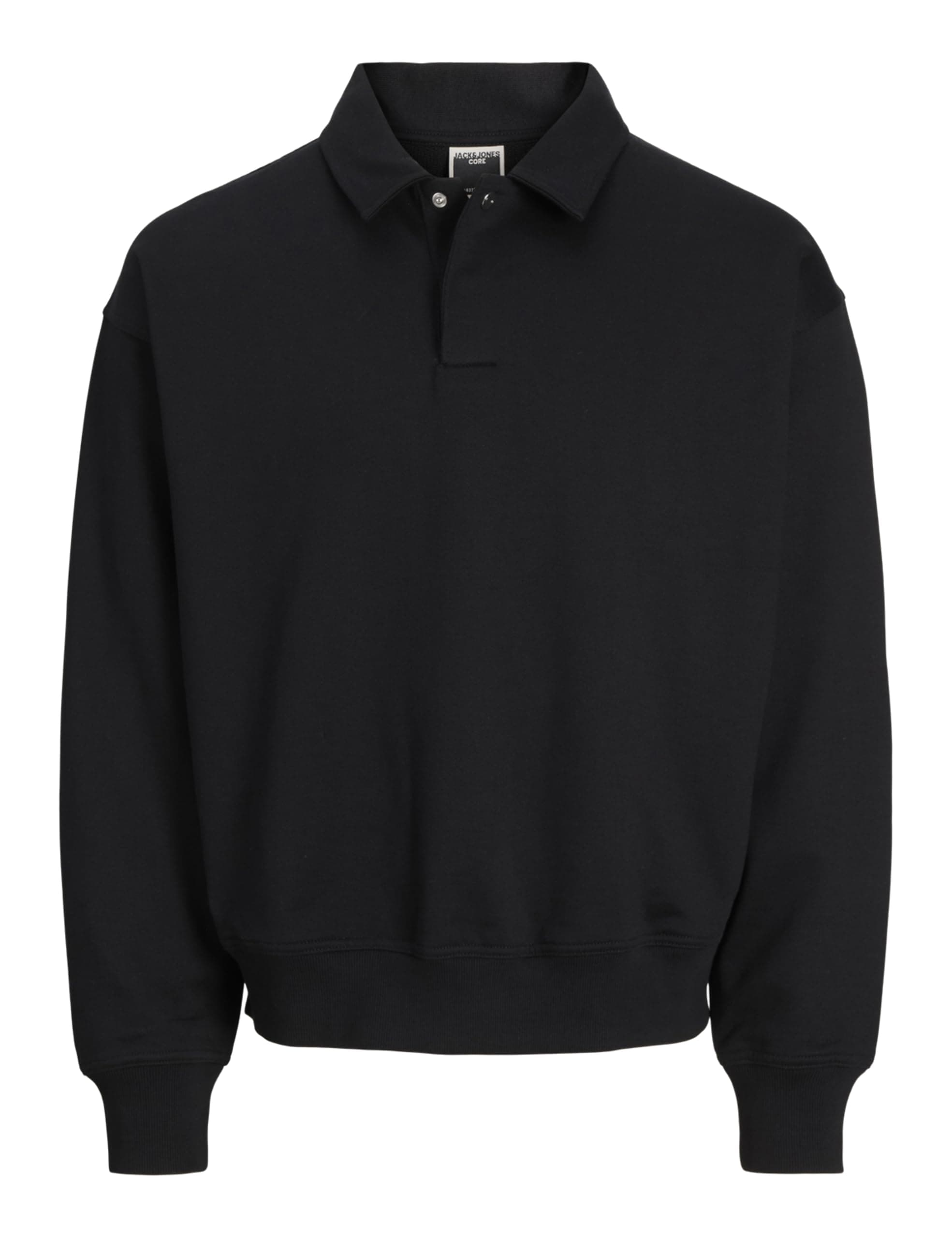 🔥 Mega Sale! JACK & JONES Herren Jcoconcrete Polo Sweat M Schwarz