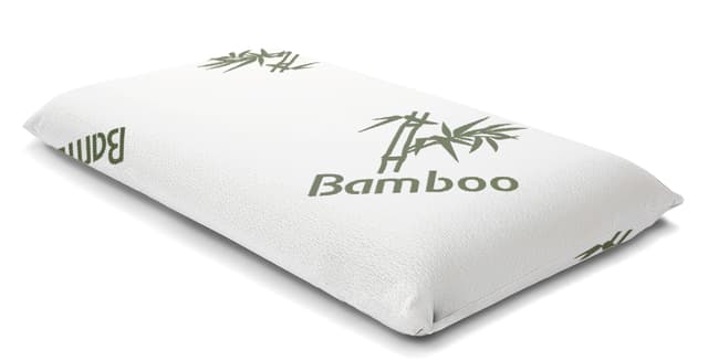 Siebenschläfer Orthopädisches Nackenstützkissen - Kopfkissen aus Visko-Gelschaum mit Bamboo-Bezug 😴