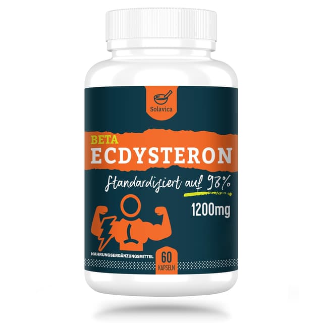 Beta-Ecdysteron Supplement 1200mg pro Portion 🏋️‍♂️🔋