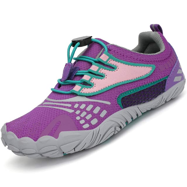 👧👦 SAGUARO Kinder Barfußschuhe Schnell Trocknend Badeschuhe, 24-36 EU 31 EU Violett Rosa - Angebot!
