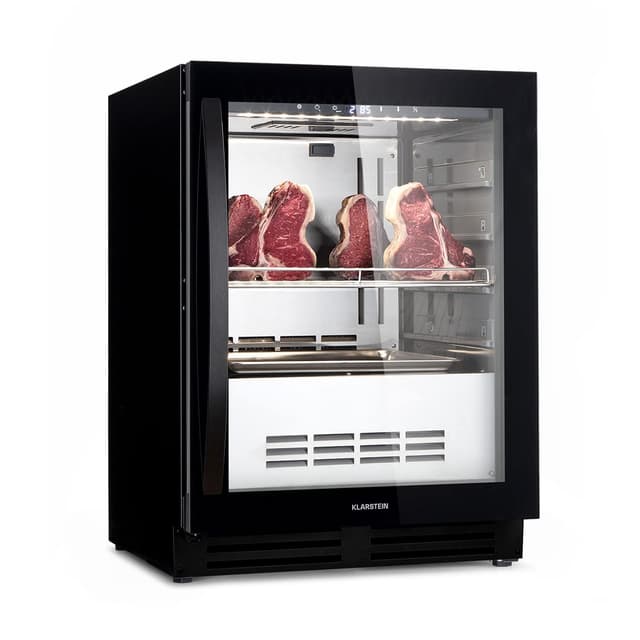 Klarstein Kühlschrank für Dry Aged Beef 🥩🍷 | In- und Outdoor | 98 L Schwarz