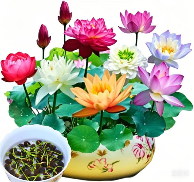 Lotus-Blumen Samen, 30 Stück 🌺🌈