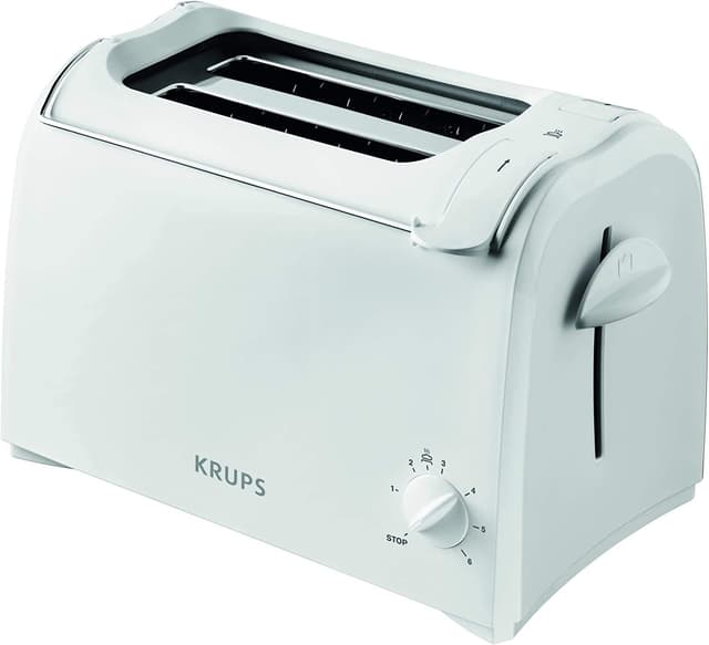 🔥 Deal: Krups Toaster Pro Aroma KH151110, Weiß 🍞
