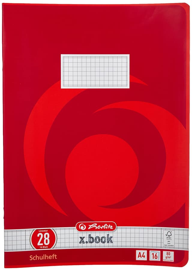 📚 Herlitz Schulheft x.book A4, kariert, 10 Stück - Super Angebot! 🎉