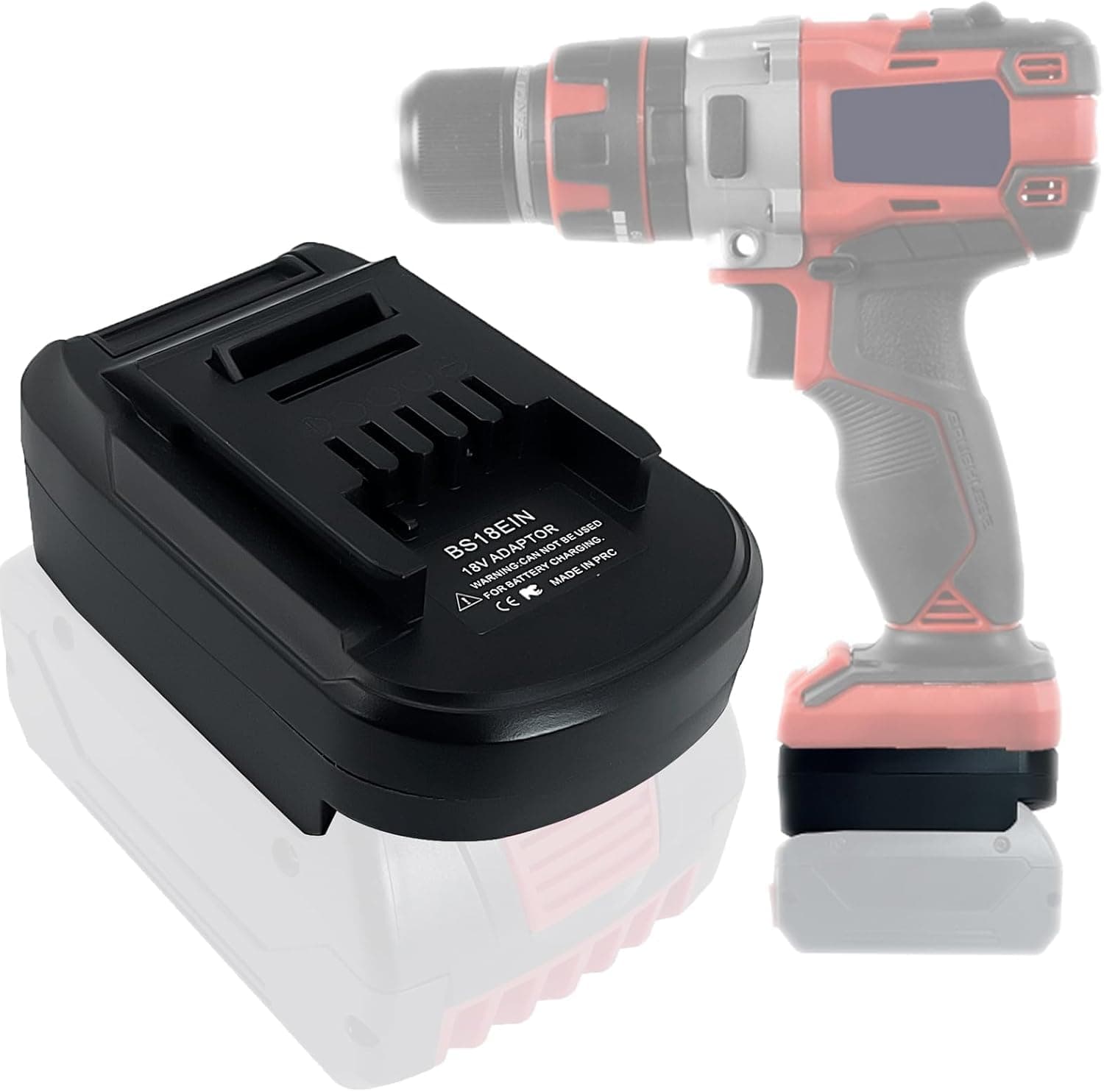 Bosch GBA zu Einhell Akku Adapter | Kompatibel mit 18V Lithium Akkus