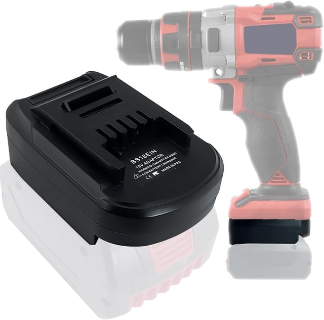 Bosch GBA zu Einhell Akku Adapter | Kompatibel mit 18V Lithium Akkus