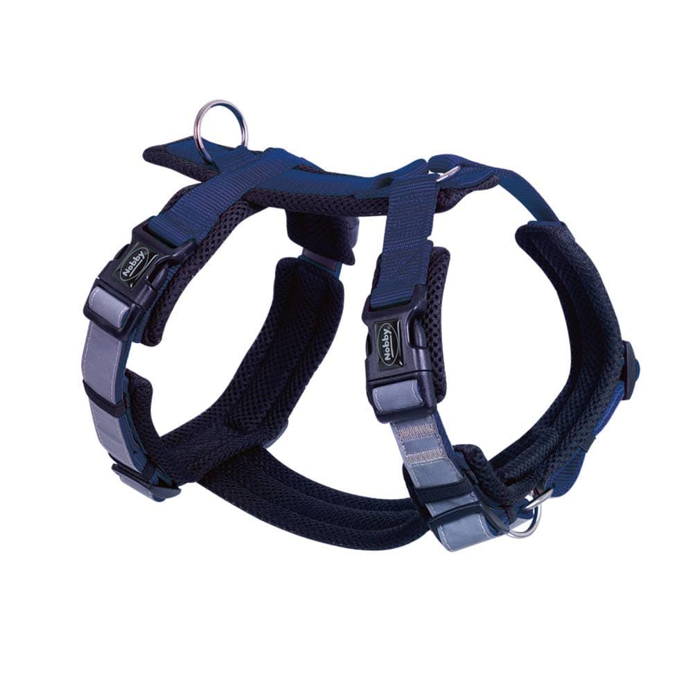 🐾 Super Angebot: Nobby Geschirr DAILY WALK COMFORT, blau, S-M 🐶