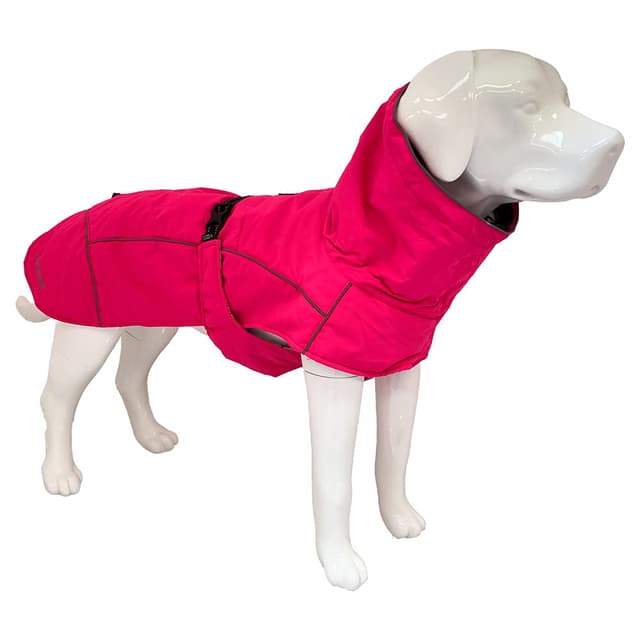 Croci C7081628 Hiking K2 – Wattierter Wintermantel, wasserdicht und wärmeregulierend für Hunde, Pink (Fuxia), 25 cm - Angebot!