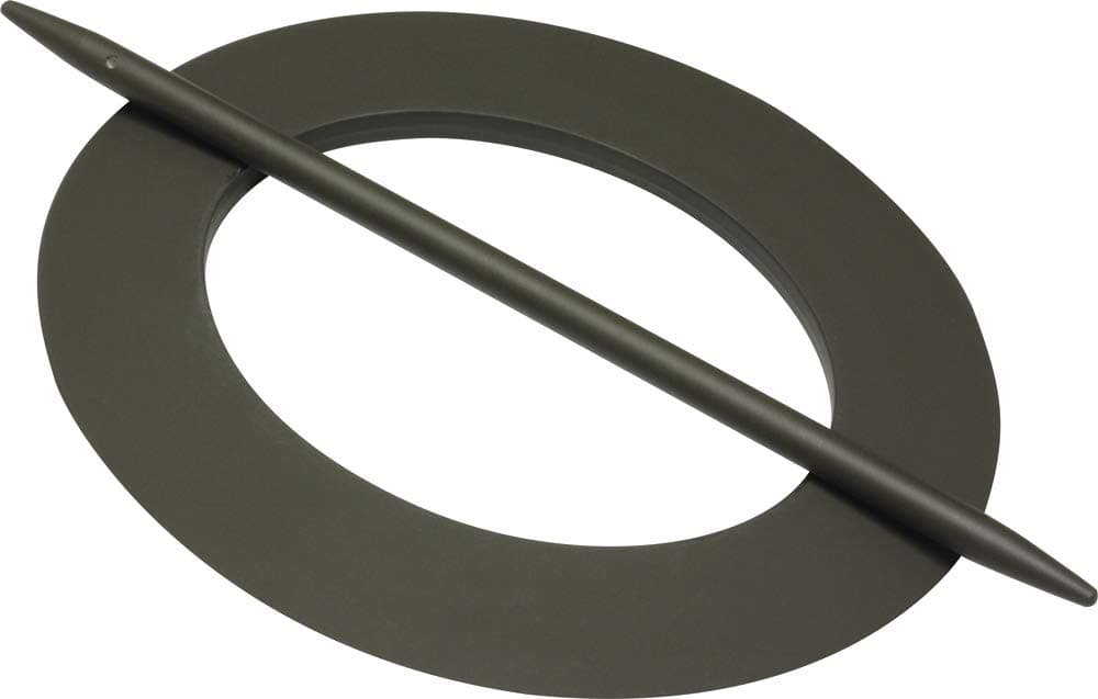 🌟 GARDINIA Dekoring Oval - Dekoration für Vorhänge und Gardinen 🌟