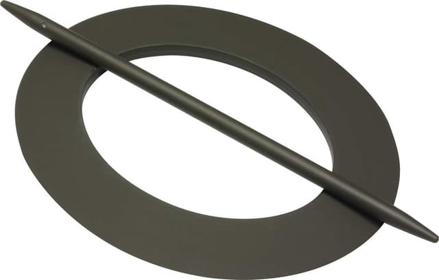 🌟 GARDINIA Dekoring Oval - Dekoration für Vorhänge und Gardinen 🌟
