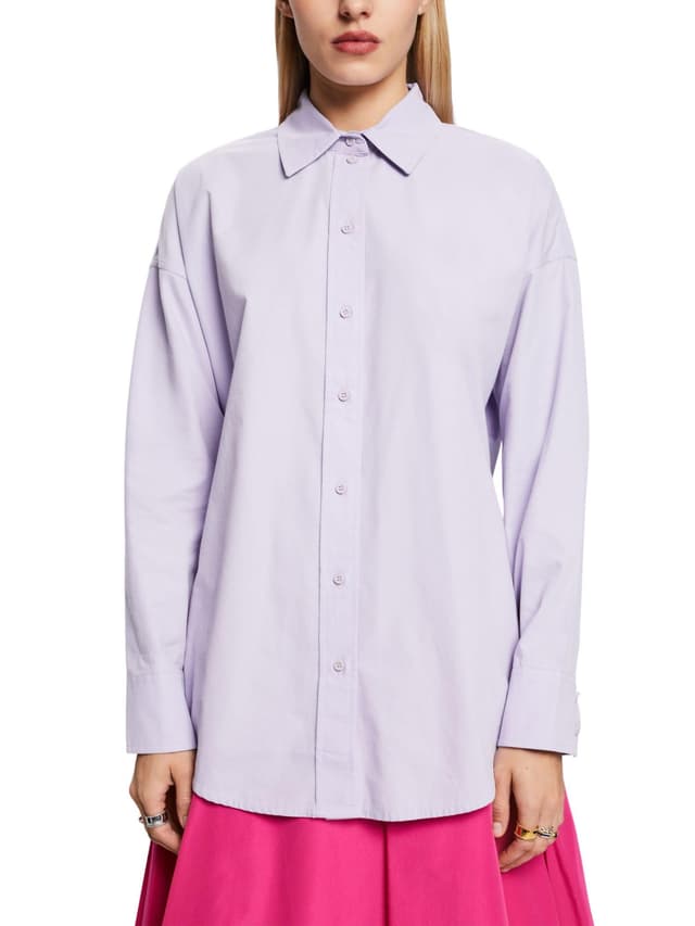 🌸 ESPRIT Damen Bluse L 570/Lavender 🌸