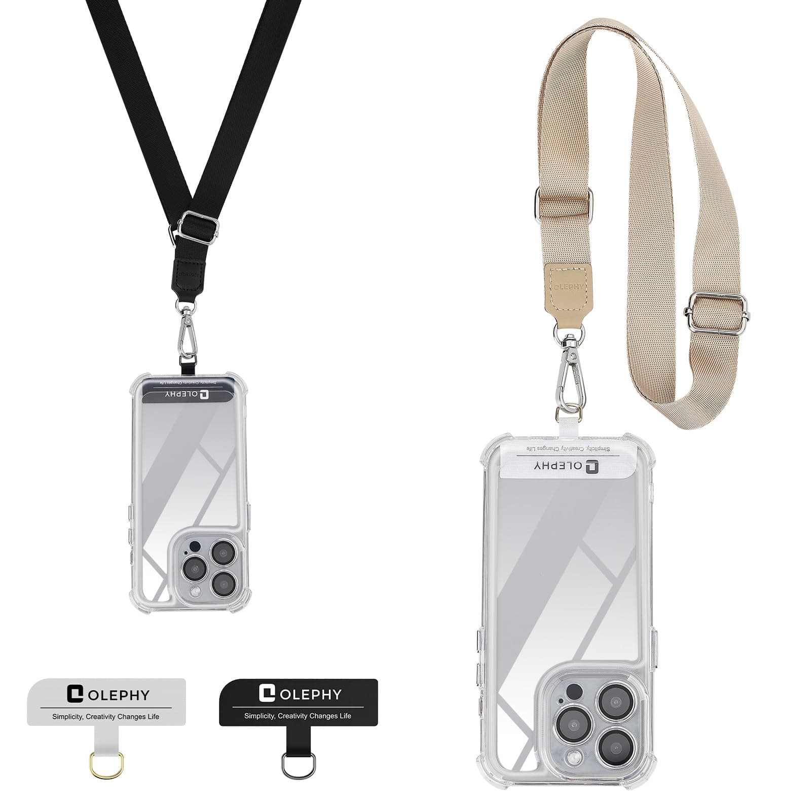 📱 OLEPHY Handykette Universal 2 Packs - Umhängeband für Smartphone 🌟