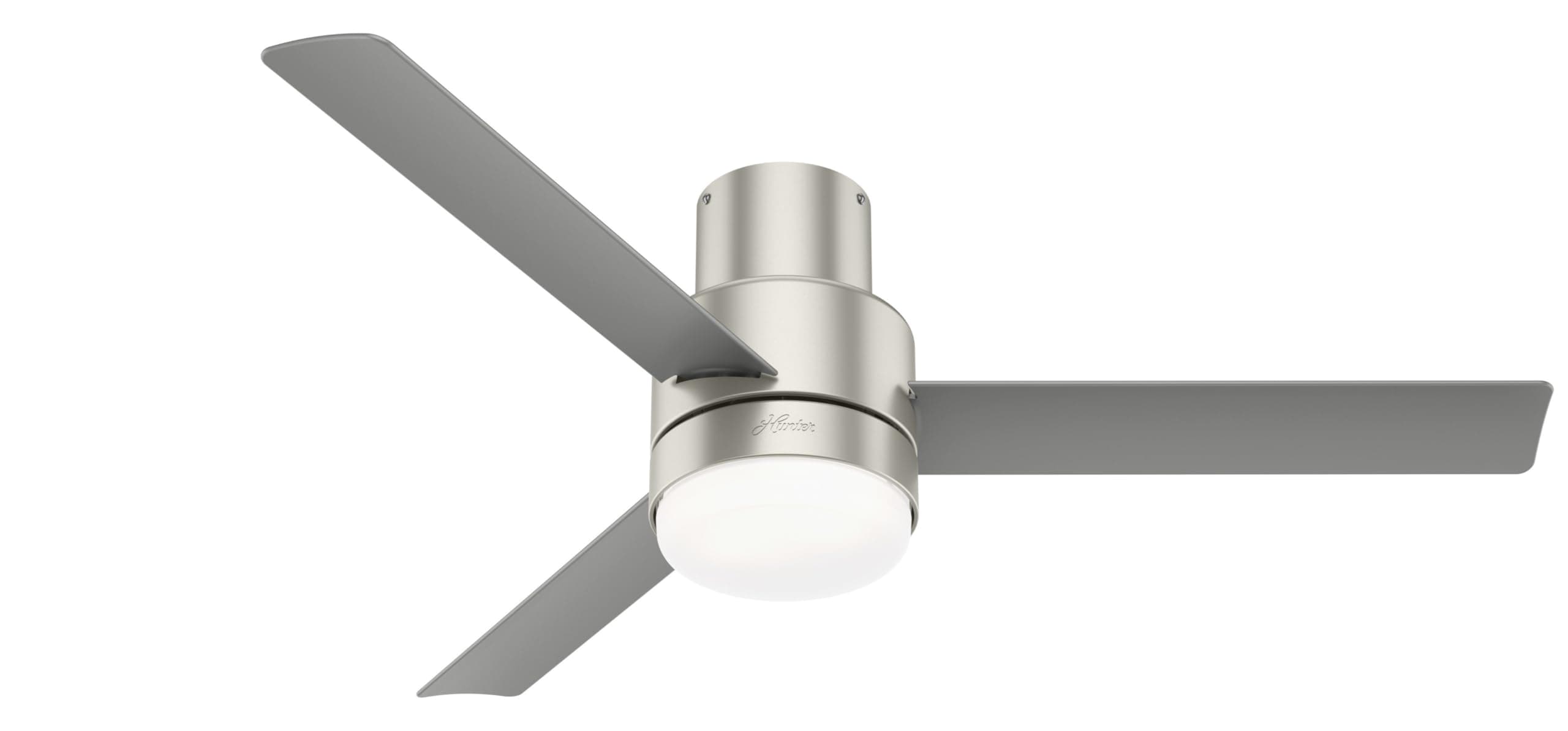 🌀 HUNTER FAN Deckenpropeller Gilmour 132 cm Silber Matt 🌬️