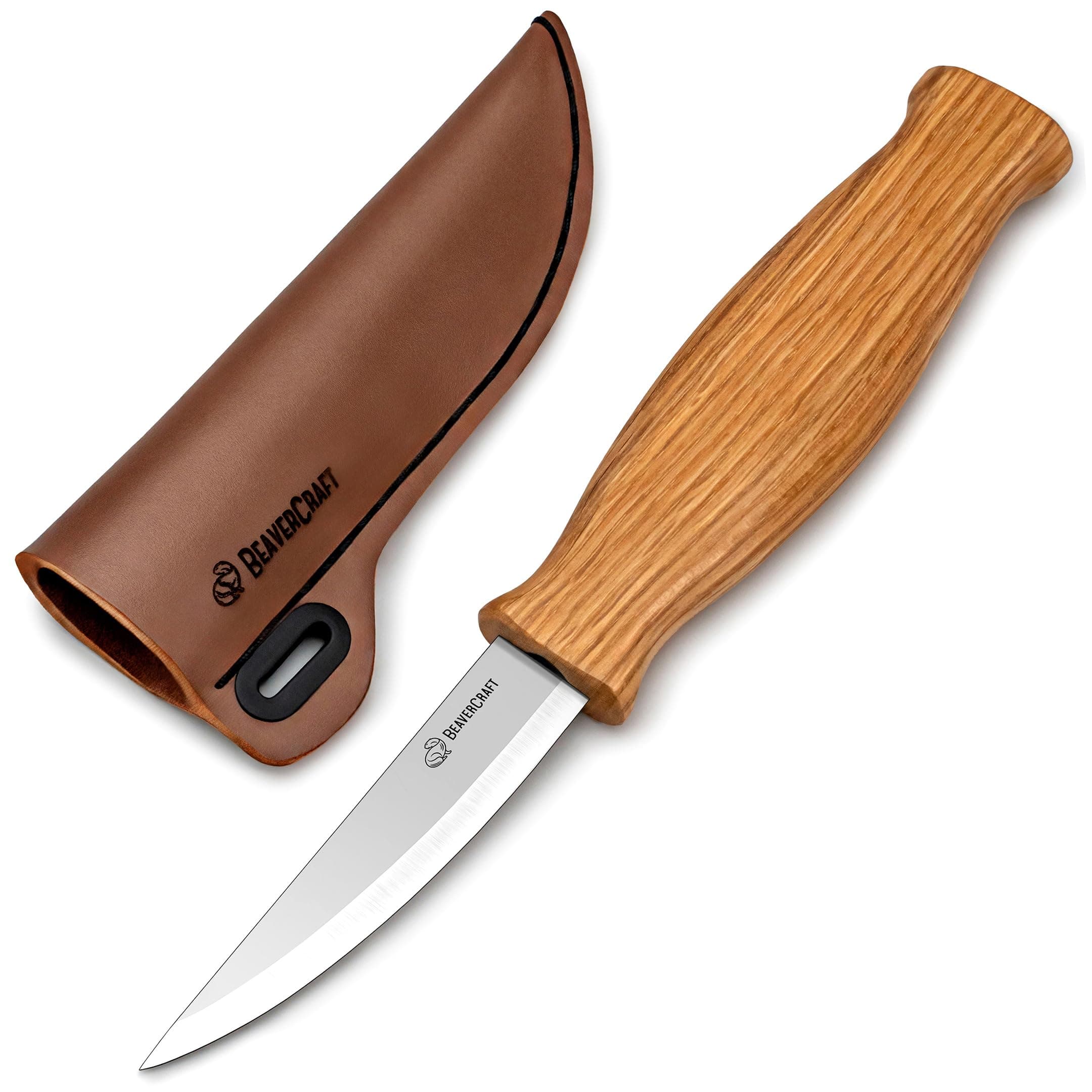 🪓🌲 BeaverCraft Holzschnitzmesser C4S Sloyd Messer für Holzschnitzen 🌲🪓