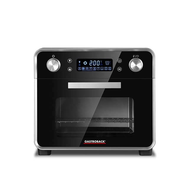 🍕🔥 GASTROBACK #42815 Design Ofen Air Fry & Pizza 5 IN 1: Pizzaofen, Heißluftfritteuse, Mini-Backofen 🍕🔥