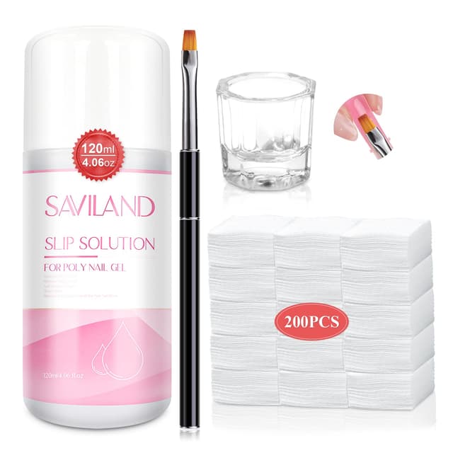 🌟 Angebot: Saviland Poly Gel Slip Solution Nagelset 🌟