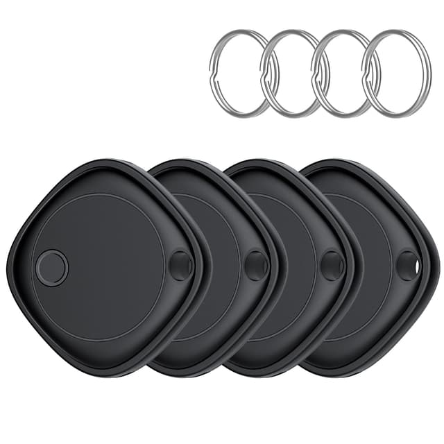 Smart Tracker Tag 4er Pack 🌟 Schlüssel Finder für iOS 🗝️ IP67 wasserdicht