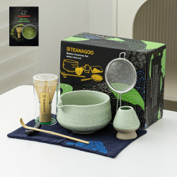 TEANAGOO Matcha-Set 🍵 7-teiliges Matcha-Schneebesen-Set