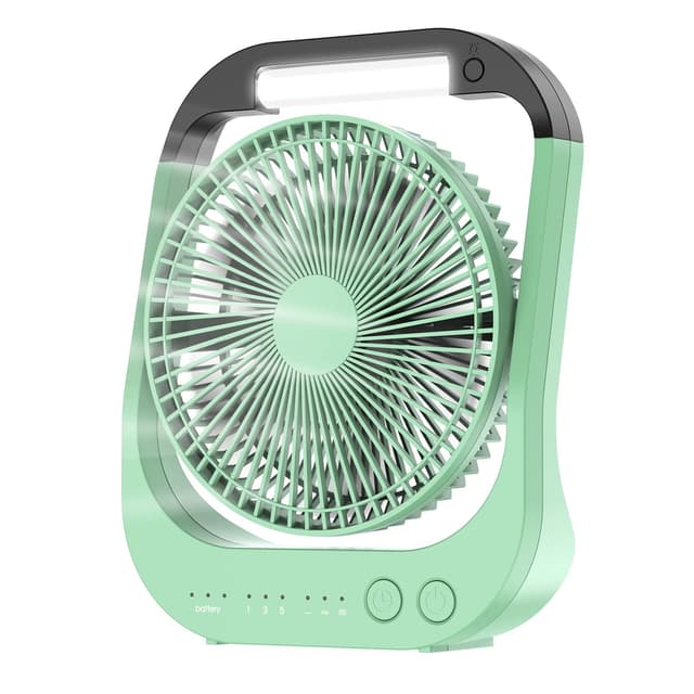 ATEngeus USB Ventilator 8" 10000mAh Akku Tischventilator 🌀