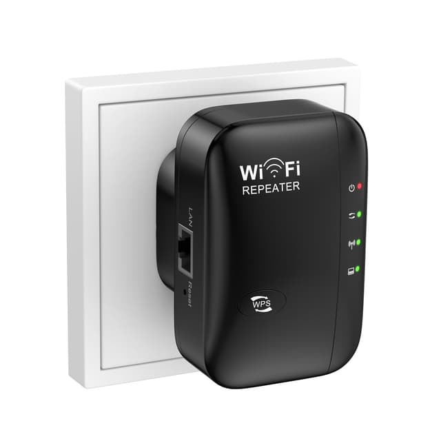 🚀 WLAN Repeater 300 Mbit/s 2.4 GHz - WiFi Verstärker mit Repeater/AP Modus