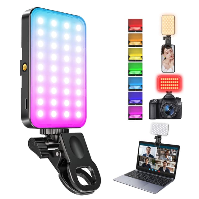 106 LED Selfie Handy Licht - Perfekte Beleuchtung für Make-up und Vlogs! 🔦📸