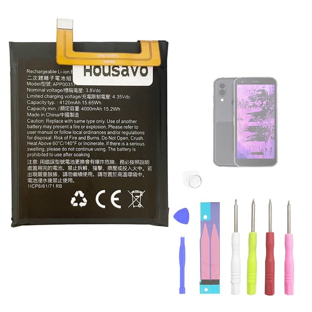 🔋 Aousavo S62 PRO Ersatz Akku Kompatibel mit Caterpillar CAT S62 Pro Smartphone APP00317 🔧