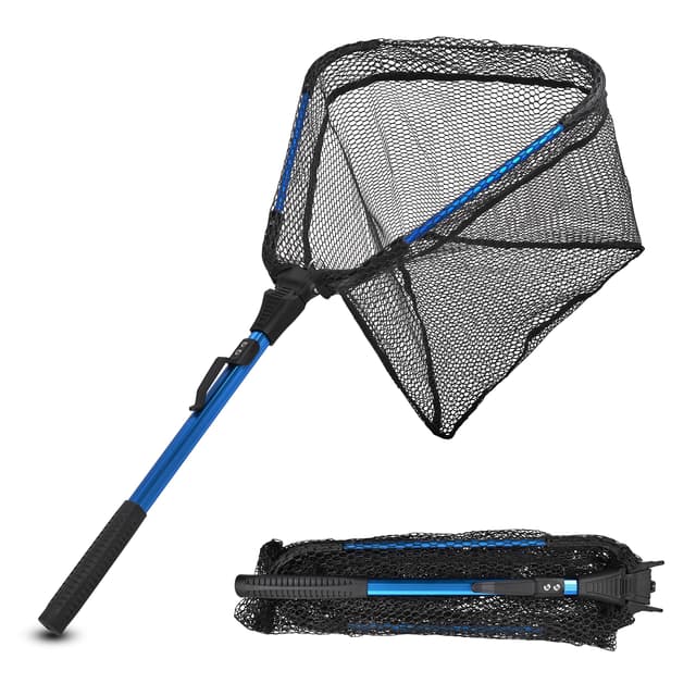 🎣 Faltbares Fischernetz für Angler 🐟🌊