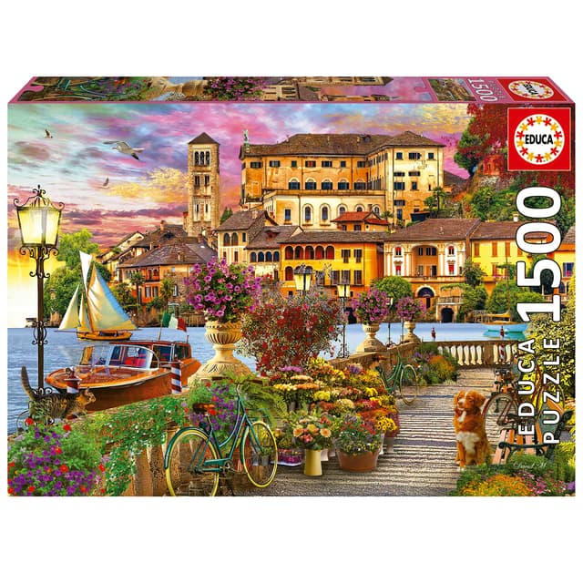 Educa - Puzzle 1500 Teile für Erwachsene | Promenade in Italien 🧩🇮🇹