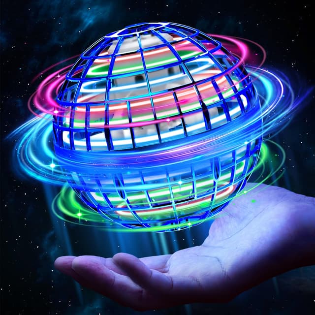 Fliegender Ball mit kühlen RGB Lichtern für Kinder und Erwachsene