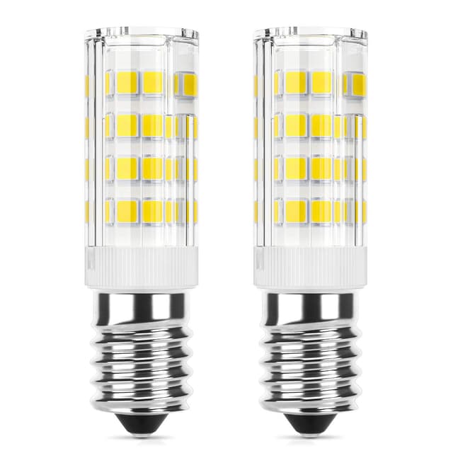 DiCUNO E14 LED Kaltweiß 6000K, 3W LED Lampe für Dunstabzugshaube, 2er Pack