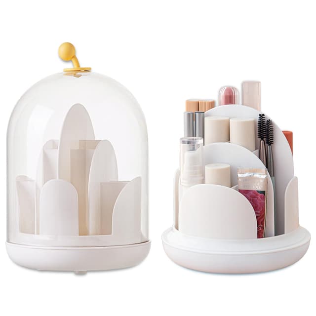 MitFlying Kosmetik Make Up Organizer 360° Drehbar - Aufbewahrungsbox mit Stil 😍